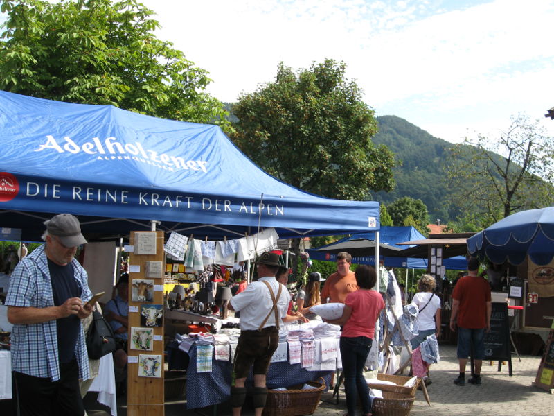 Bild vom Georgi-Ritt in Ruhpolding 2016